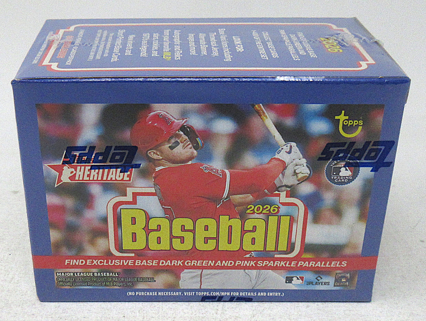 2026 Topps Heritage Baseball Blaster Box (8/8)