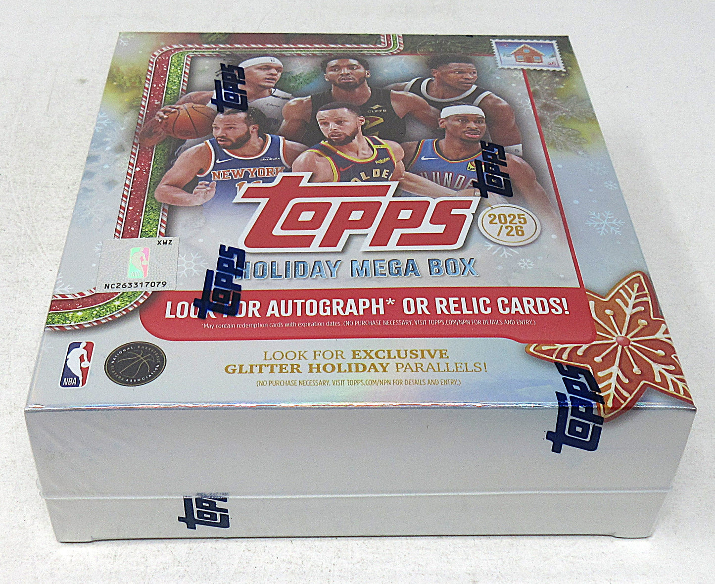 2025/26 Topps Basketball Holiday Mega Box (10/10)