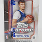 2025/26 Topps Chrome Basketball Blaster Box (7/4)