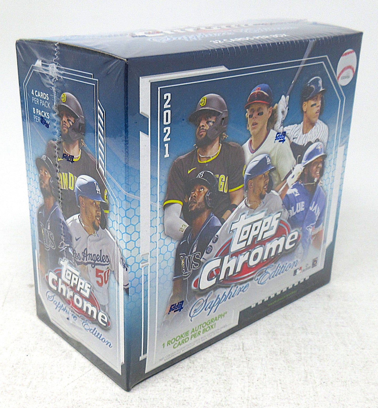 2021 Topps Chrome Baseball Sapphire Edition Box (8/4)