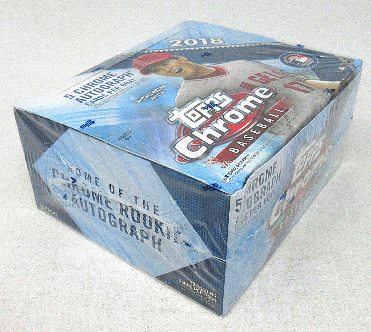 2018 Topps Chrome Baseball Jumbo Box (HTA) (12/13) (Read)