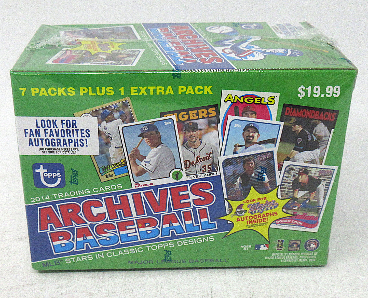 2014 Topps Archives Baseball Blaster Box (8/8)
