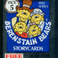 1992 Ken-Wis Berenstain Bears Storycards Unopened Pack (12)