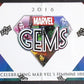 2016 Upper Deck Marvel Gems Box (Hobby)