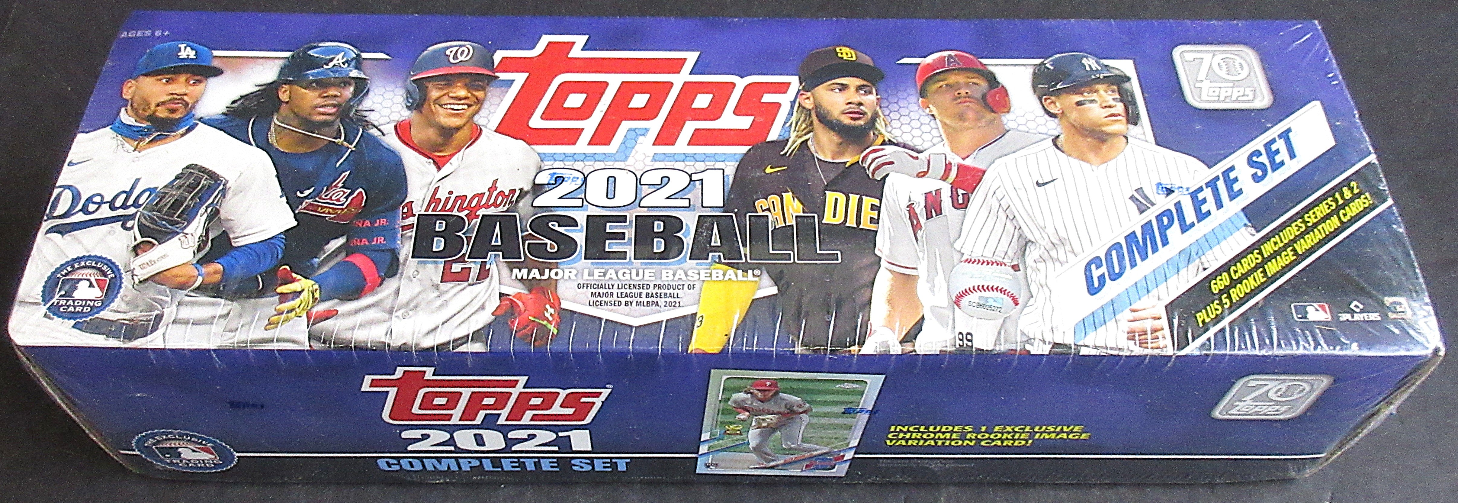 2021 Topps Baseball Factory Set (Target) (Purple)