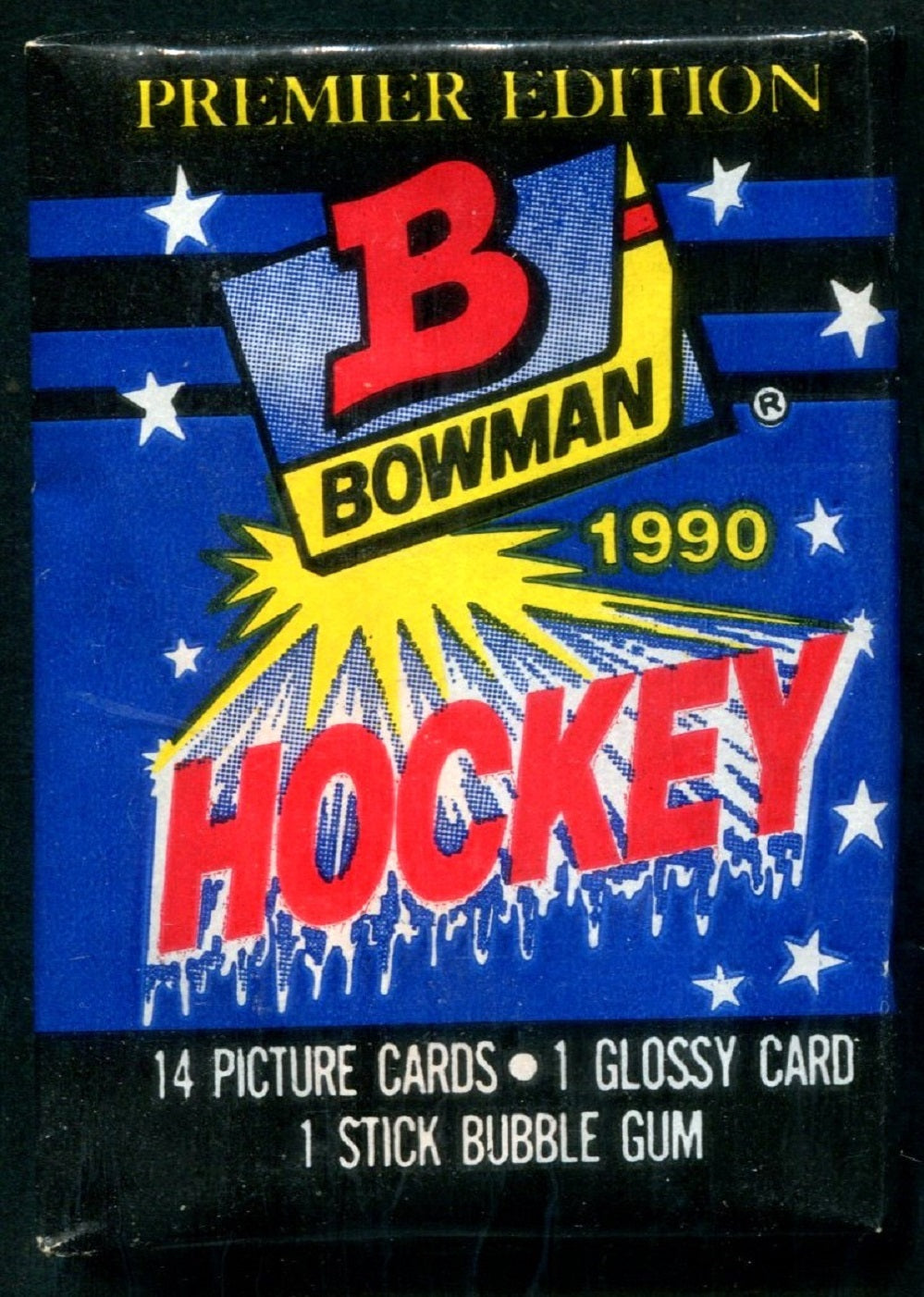 1990/91 Bowman Hockey Unopened Wax Pack (14)