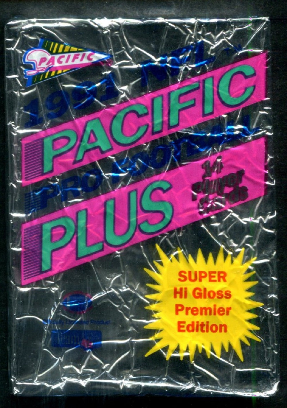 1991 Pacific Football Unopened Series 1 Pack (14)