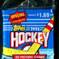 1991/92 Topps Hockey Unopened Jumbo Pack (Pre-Priced) (40)