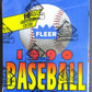 1990 Fleer Baseball Unopened Rack Box (FASC)