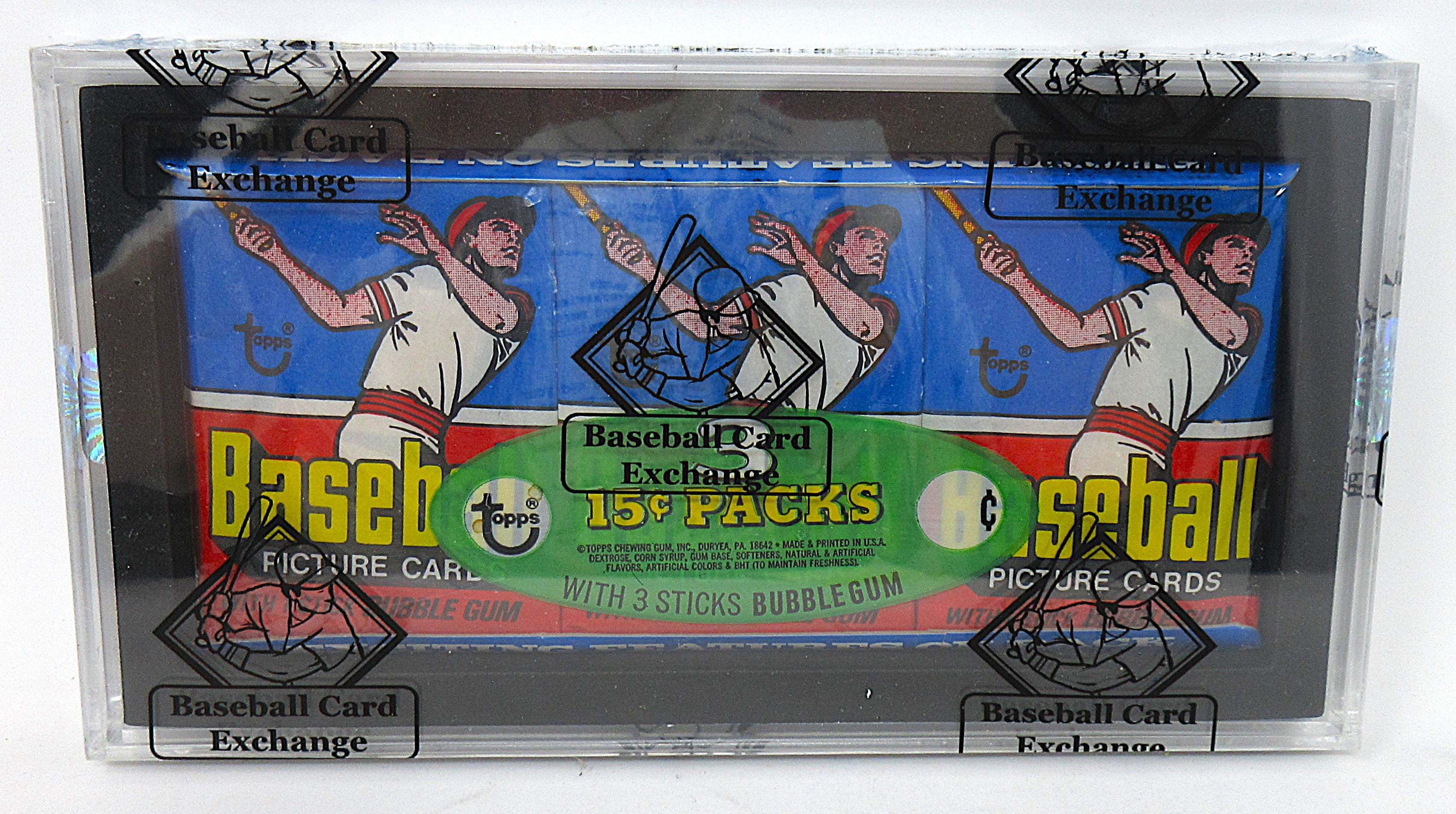 1977 Topps Baseball Unopened Wax Pack Tray (BBCE)