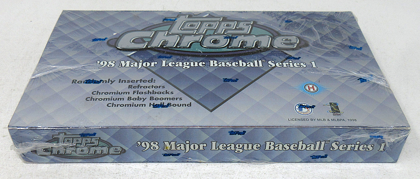 1998 Topps Chrome Baseball Series 1 Box (Hobby) (24/4)