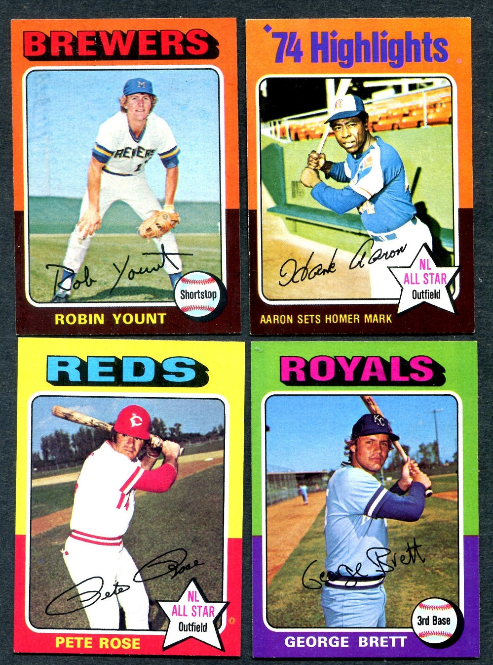 1975 Topps Baseball Complete Set EX/MT (660) (24-518)