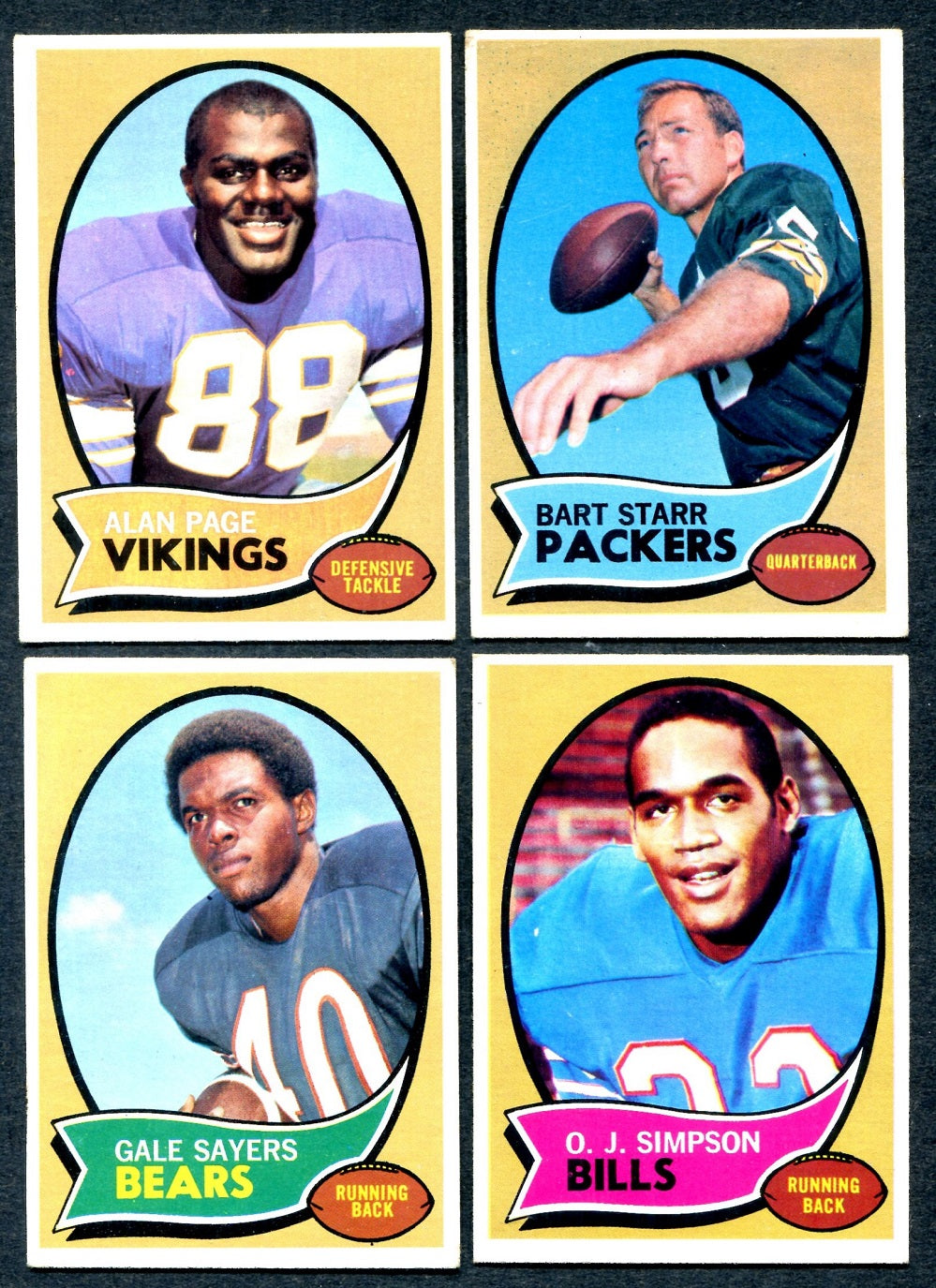 1970 Topps Football Complete Set VG (263) (24-532)