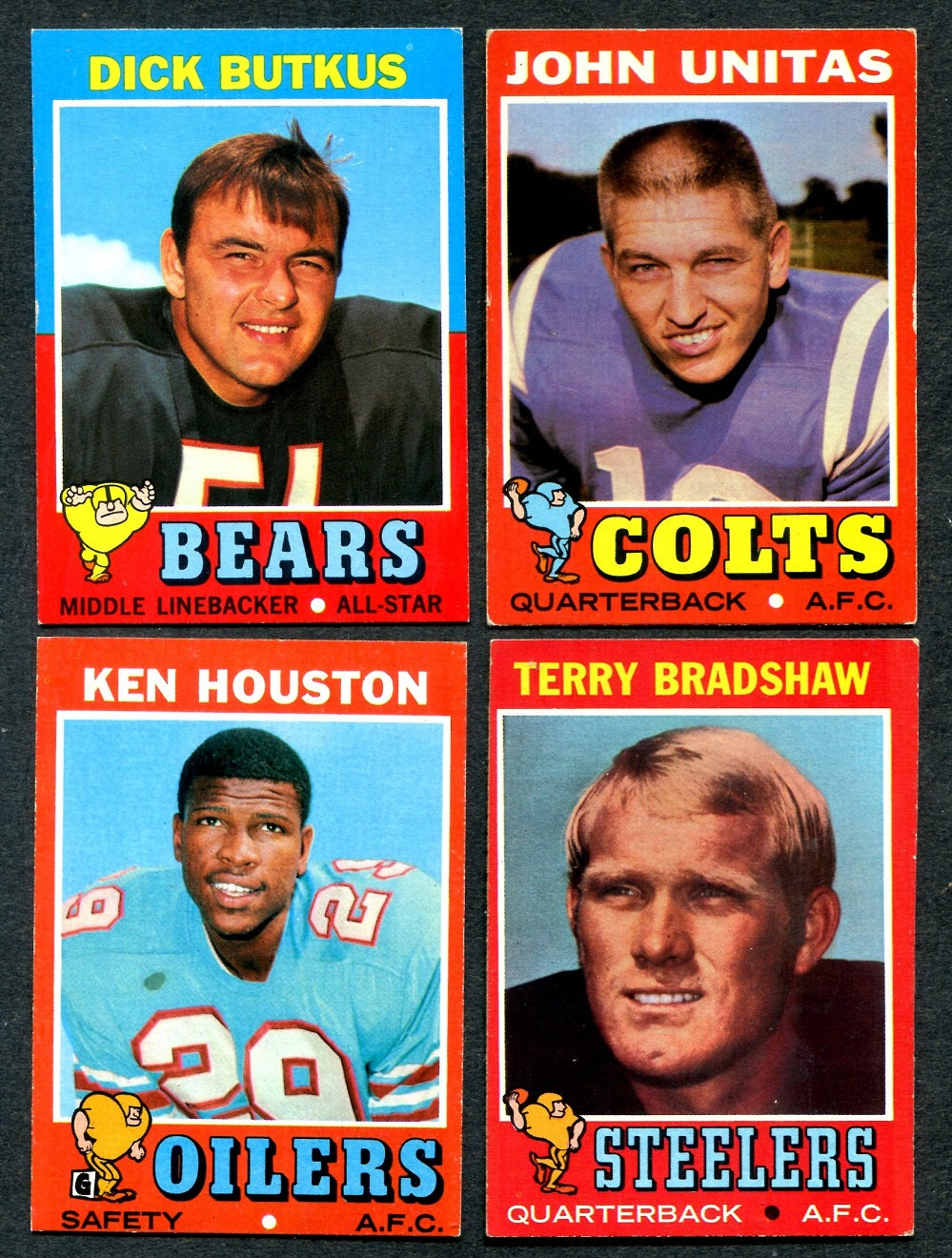 1971 Topps Football Complete Set VG (263) (24-533)