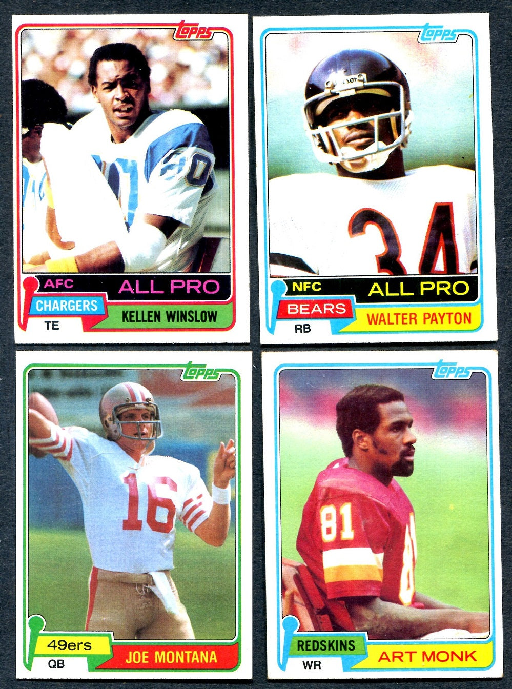 1981 Topps Football Complete Set VG EX (528) (24-534)