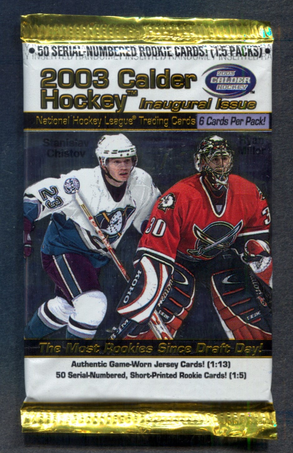 2002/03 Pacific Calder Hockey Unopened Pack (6)