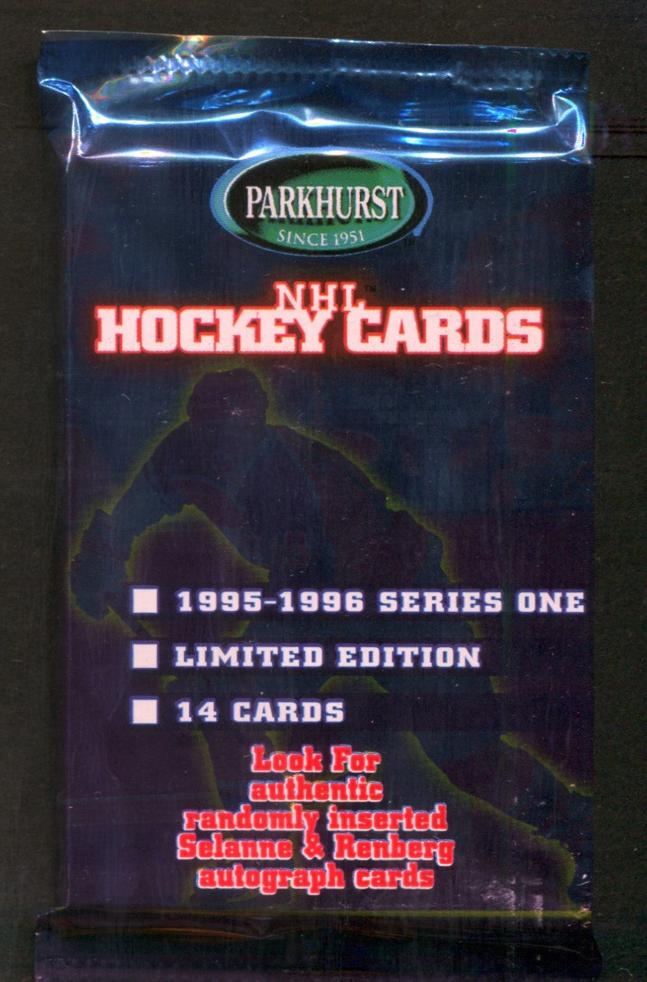 1995/96 Parkhurst Hockey Unopened Series 1 Pack (14)
