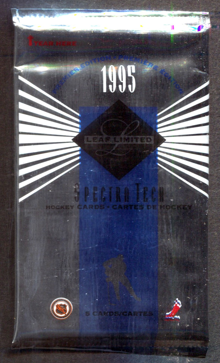 1994/95 Leaf Limited Hockey Unopened Pack (5)