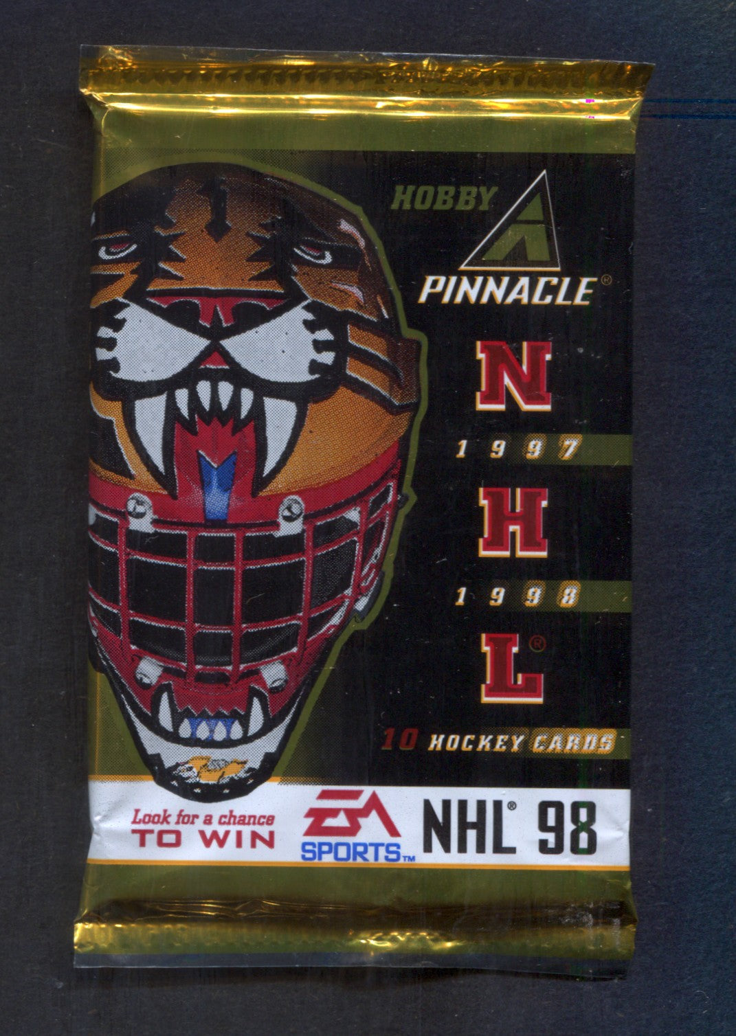 1997/98 Pinnacle Hockey Unopened Pack (Hobby) (10)