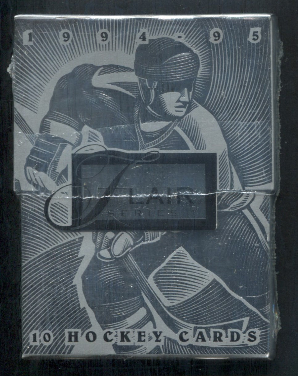 1994/95 Fleer Flair Hockey Unopened Series 1 Pack (10)