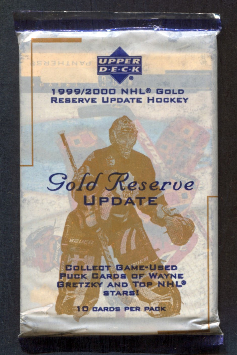 1999/00 Upper Deck Gold Reserve Update Hockey Unopened Pack (10)