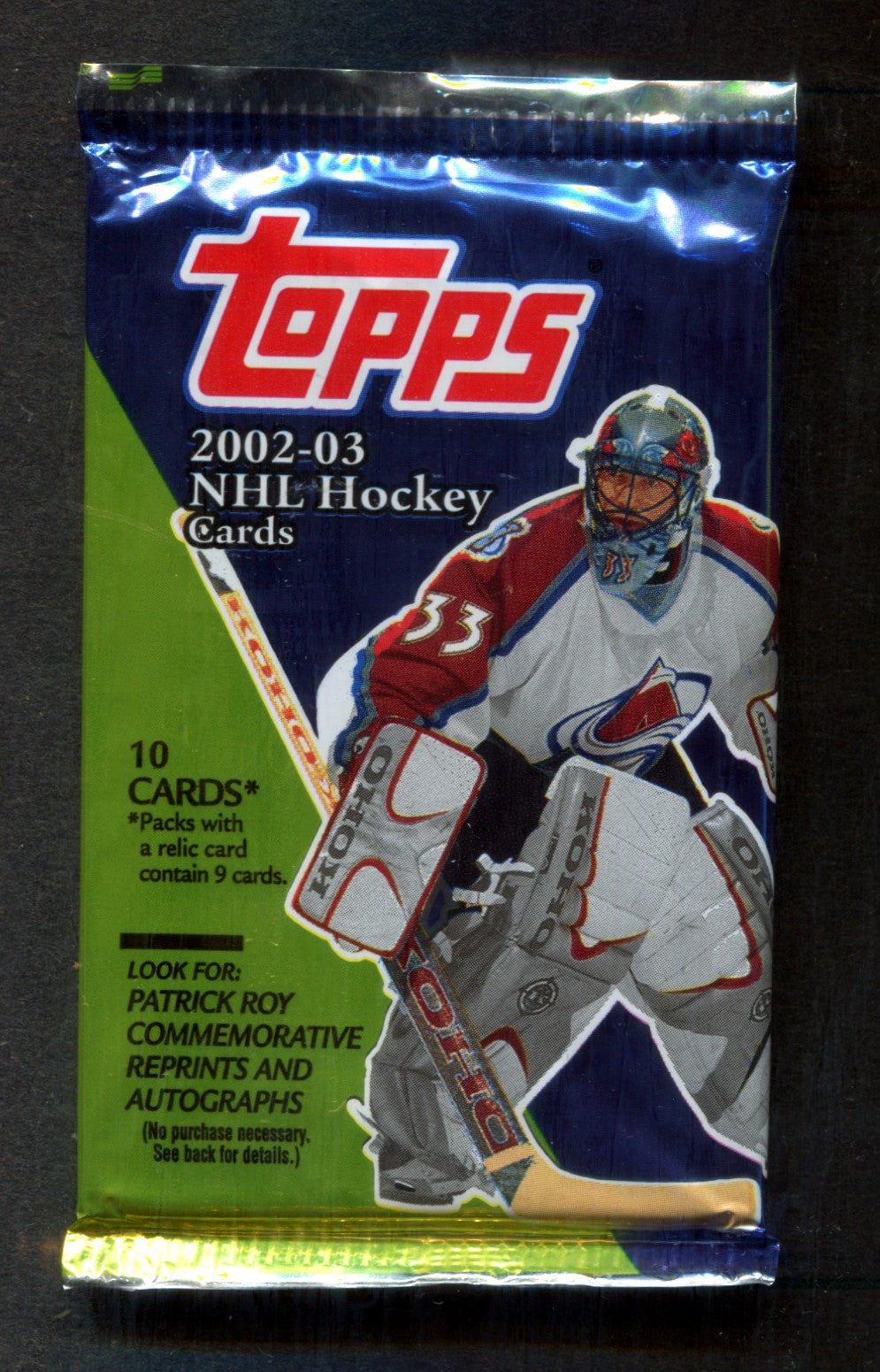 2002/03 Topps Hockey Unopened Pack (10)