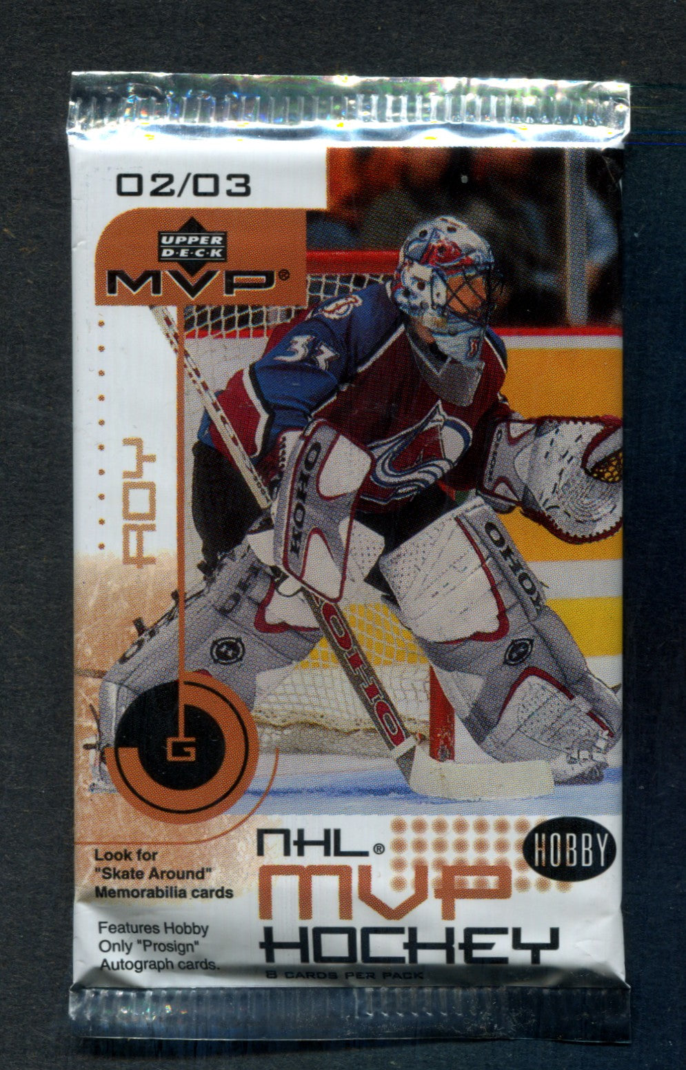 2002/03 Upper Deck MVP Hockey Unopened Pack (Hobby) (8)