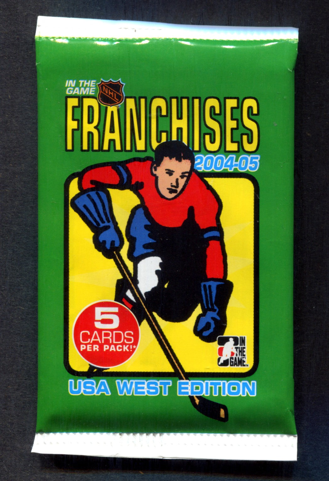2004/05 In the Game Franchises Hockey Unopened Pack (USA West) (5)