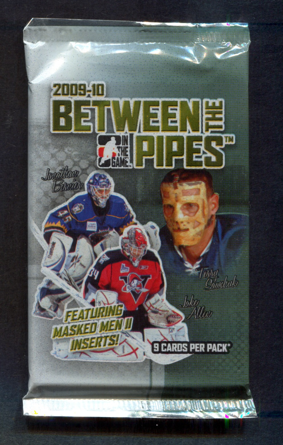 2009/10 In the Game Between the Pipes Hockey Unopened Pack (9)
