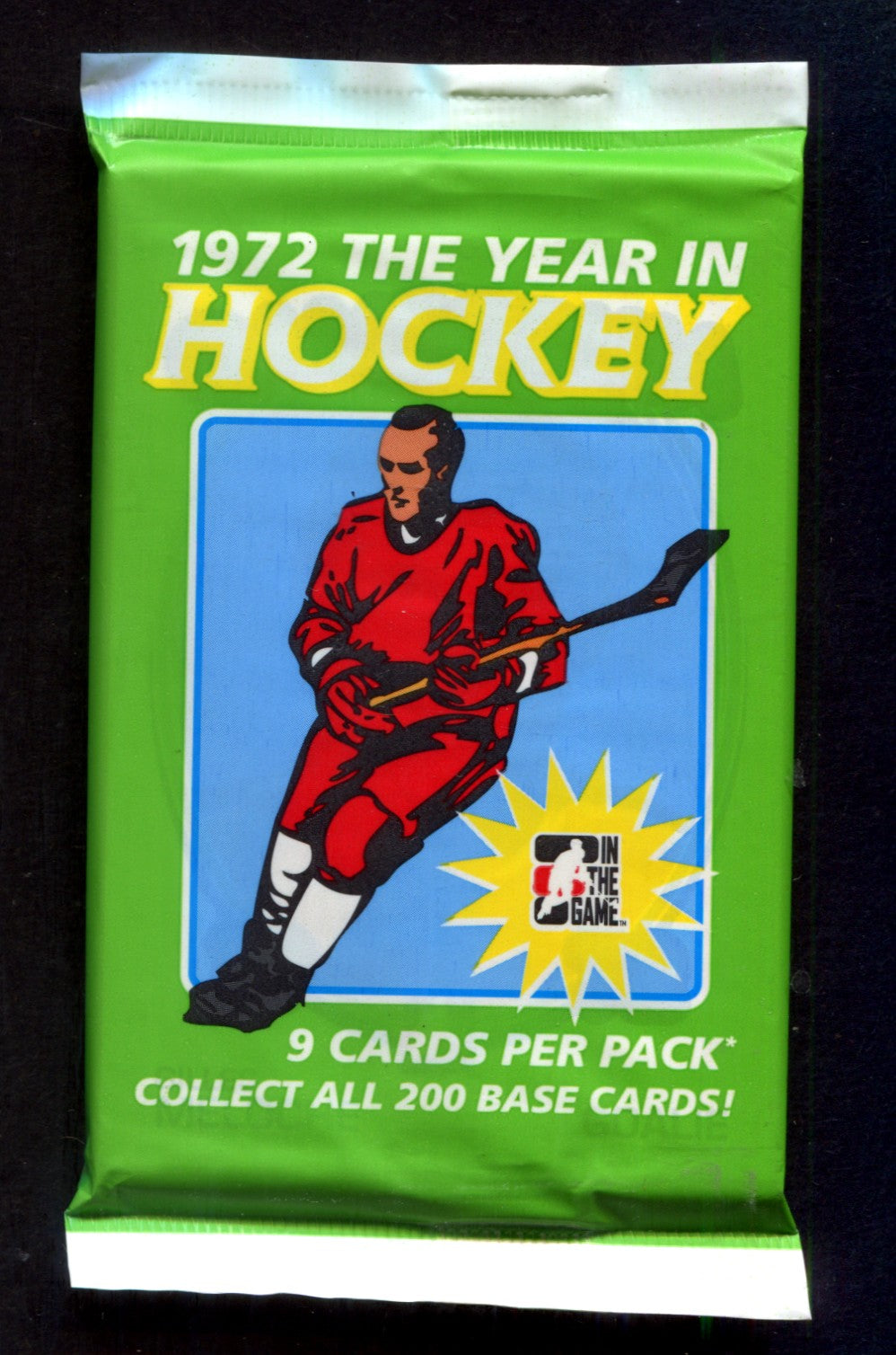 2009/10 In the Game The Year in Hockey 1972 Hockey Unopened Pack (9)
