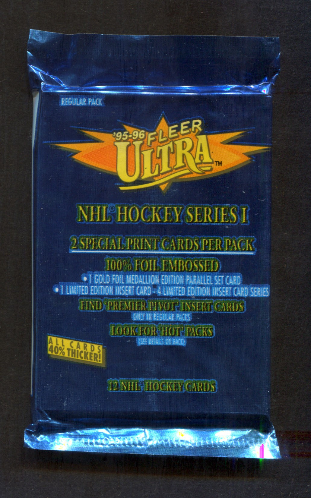 1995/96 Fleer Ultra Hockey Unopened Series 1 Pack (12)