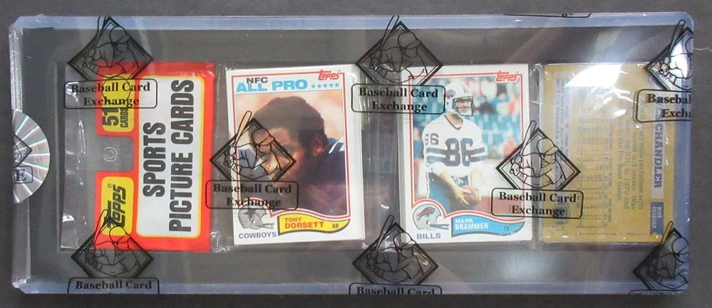 1982 Topps Football Unopened Rack Pack (Lott RC Back) (BBCE)