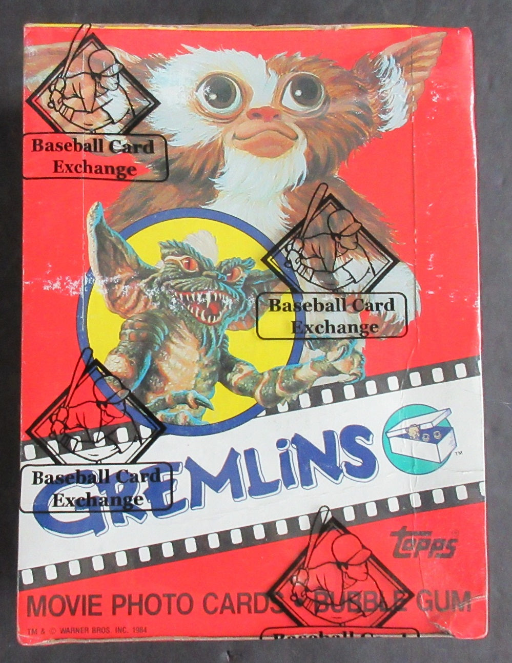 1984 Topps Gremlins Unopened Wax Box (BBCE) (Non X-Out)