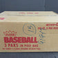 1987 Fleer Baseball Rack Pack Display Case (192 Count) (Sealed)