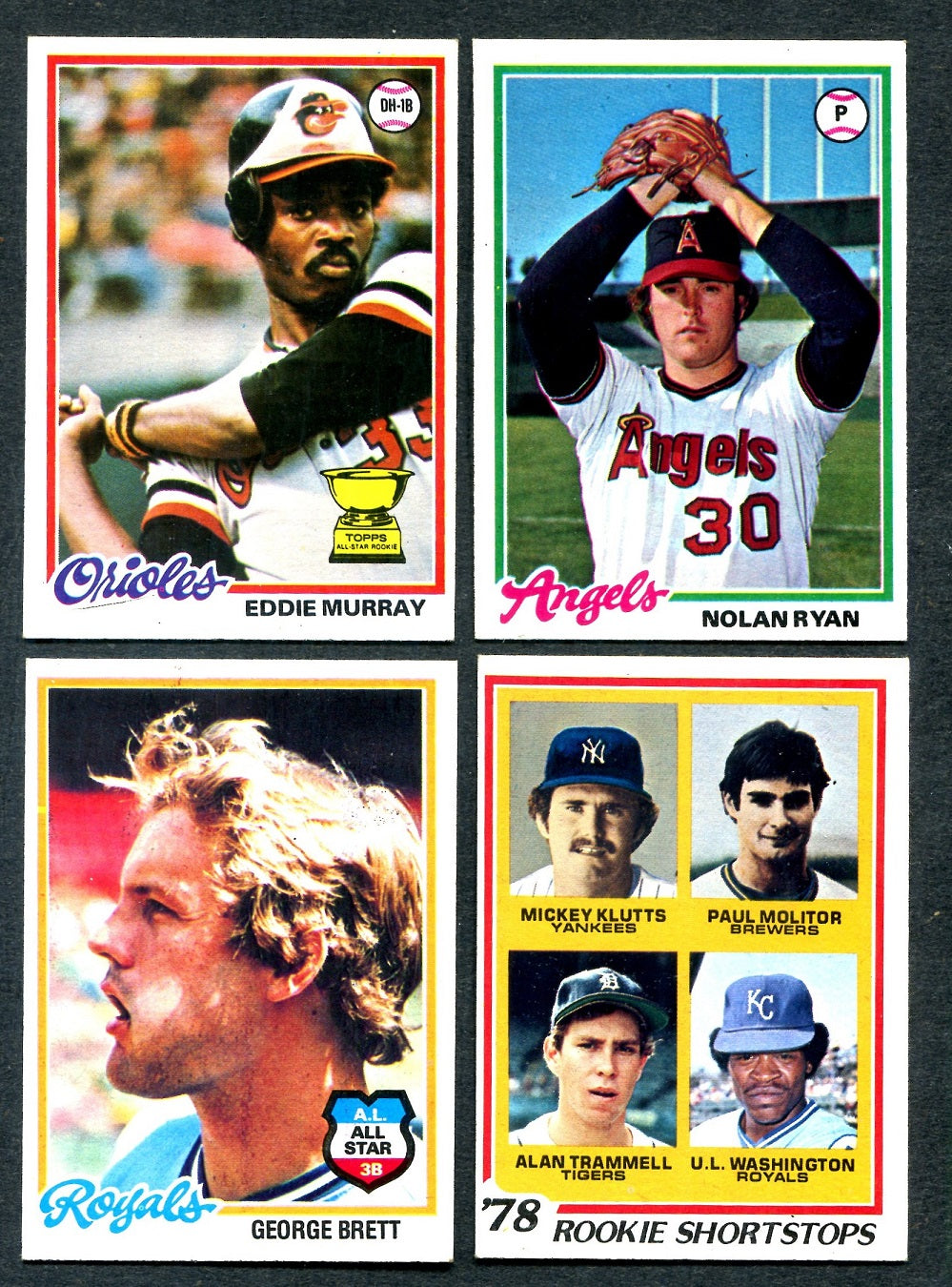 1978 Topps Baseball Complete Set (726) EX/MT NM (24-541)