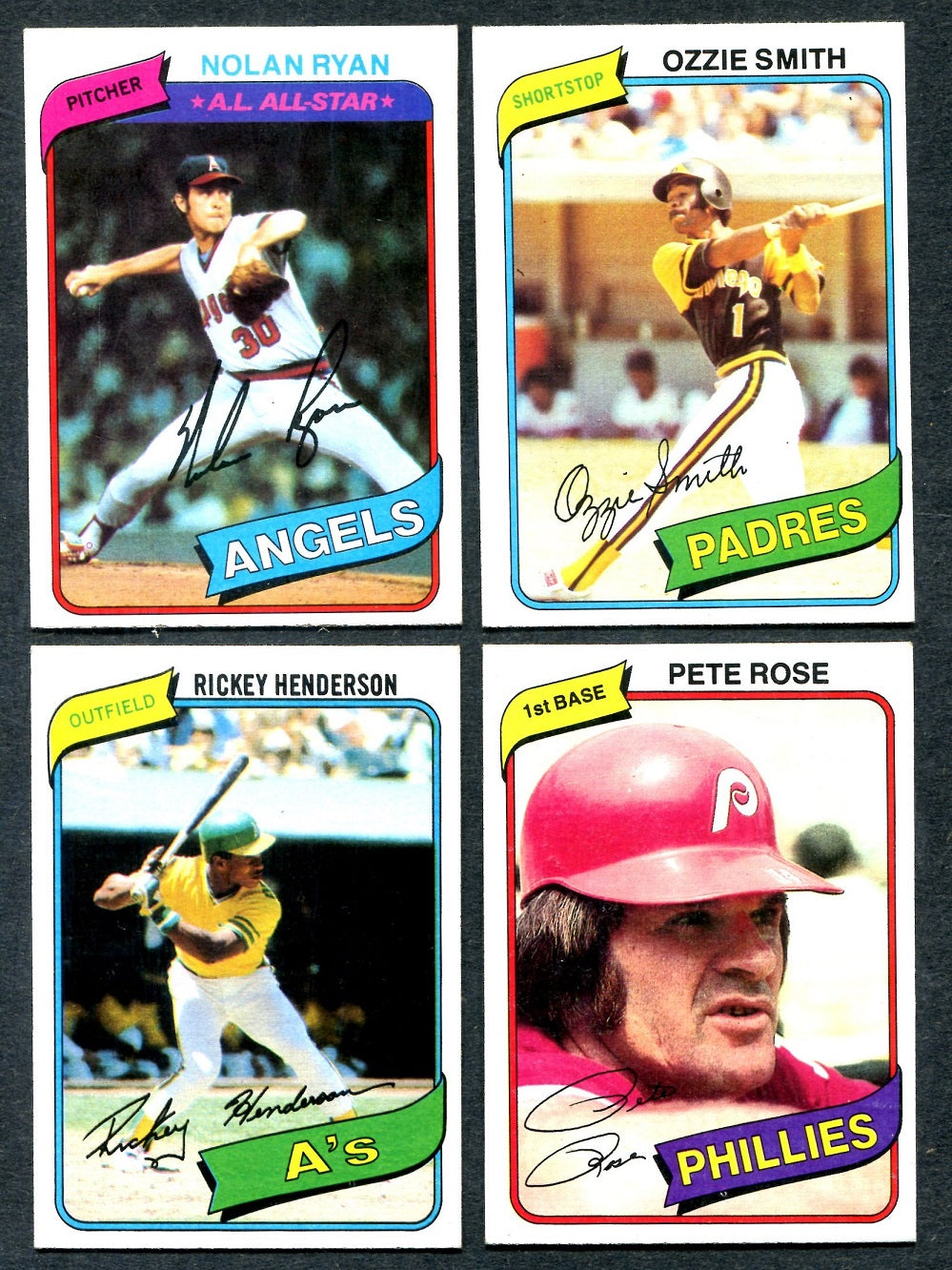 1980 Topps Baseball Complete Set (726) EX (24-548)