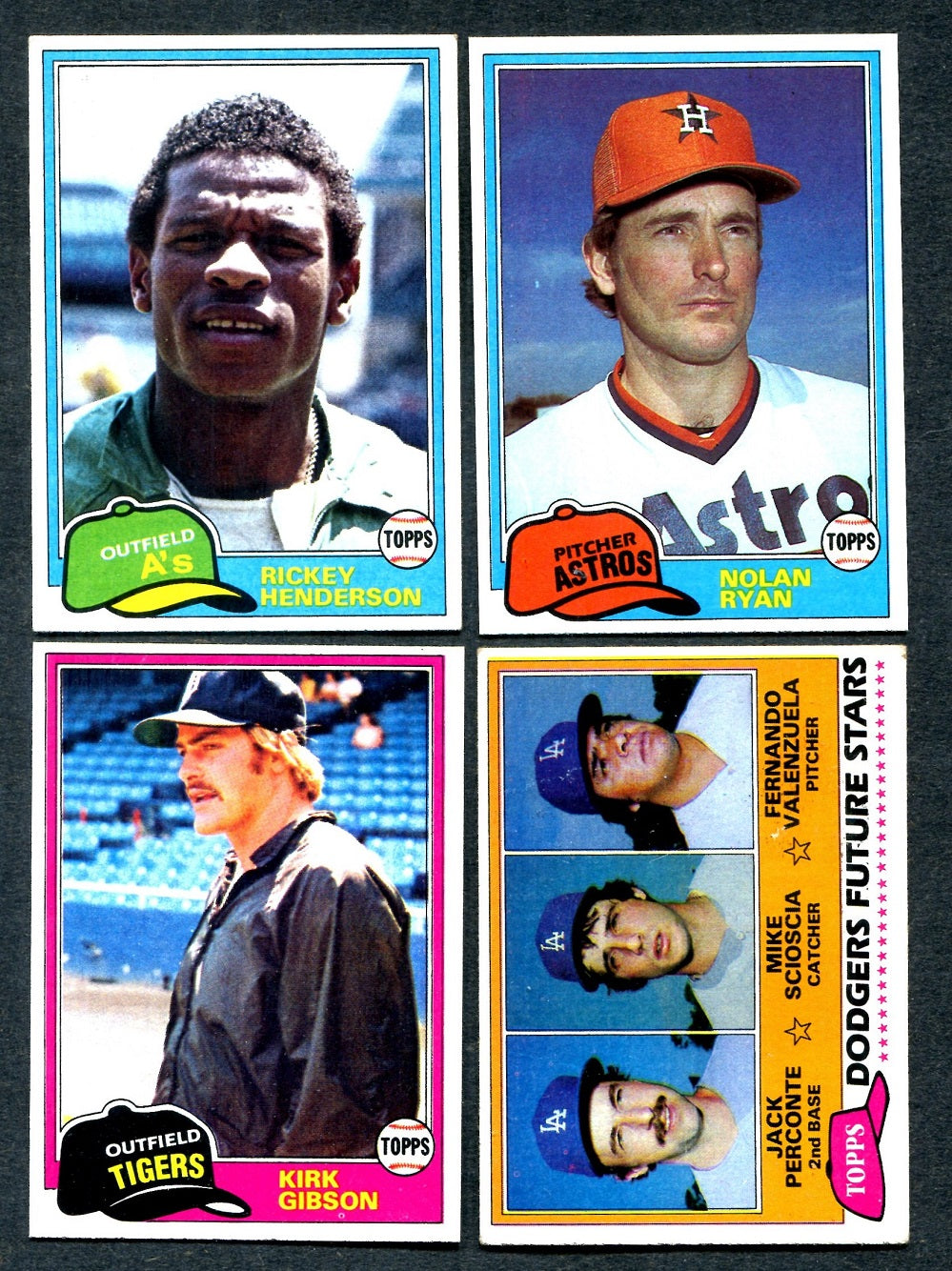 1981 Topps Baseball Complete Set (726) EX/MT NM (24-551)