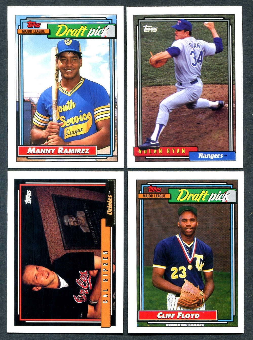 1992 Topps Baseball Complete Set (792) NM NM/MT (24-556)