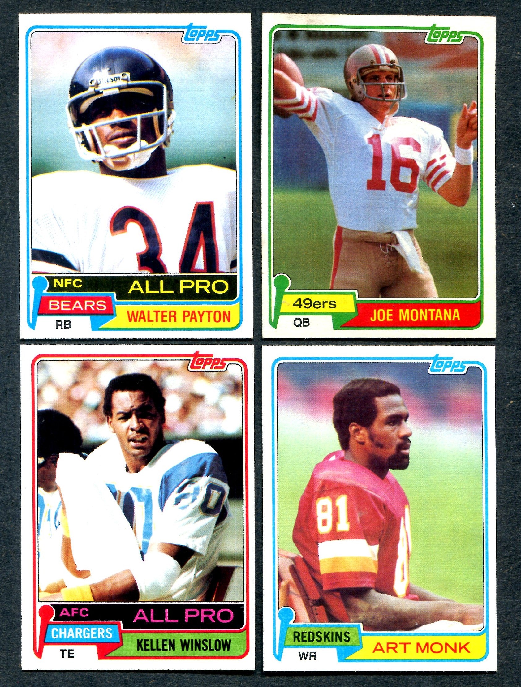 1981 Topps Football Complete Set (528) EX (24-558)