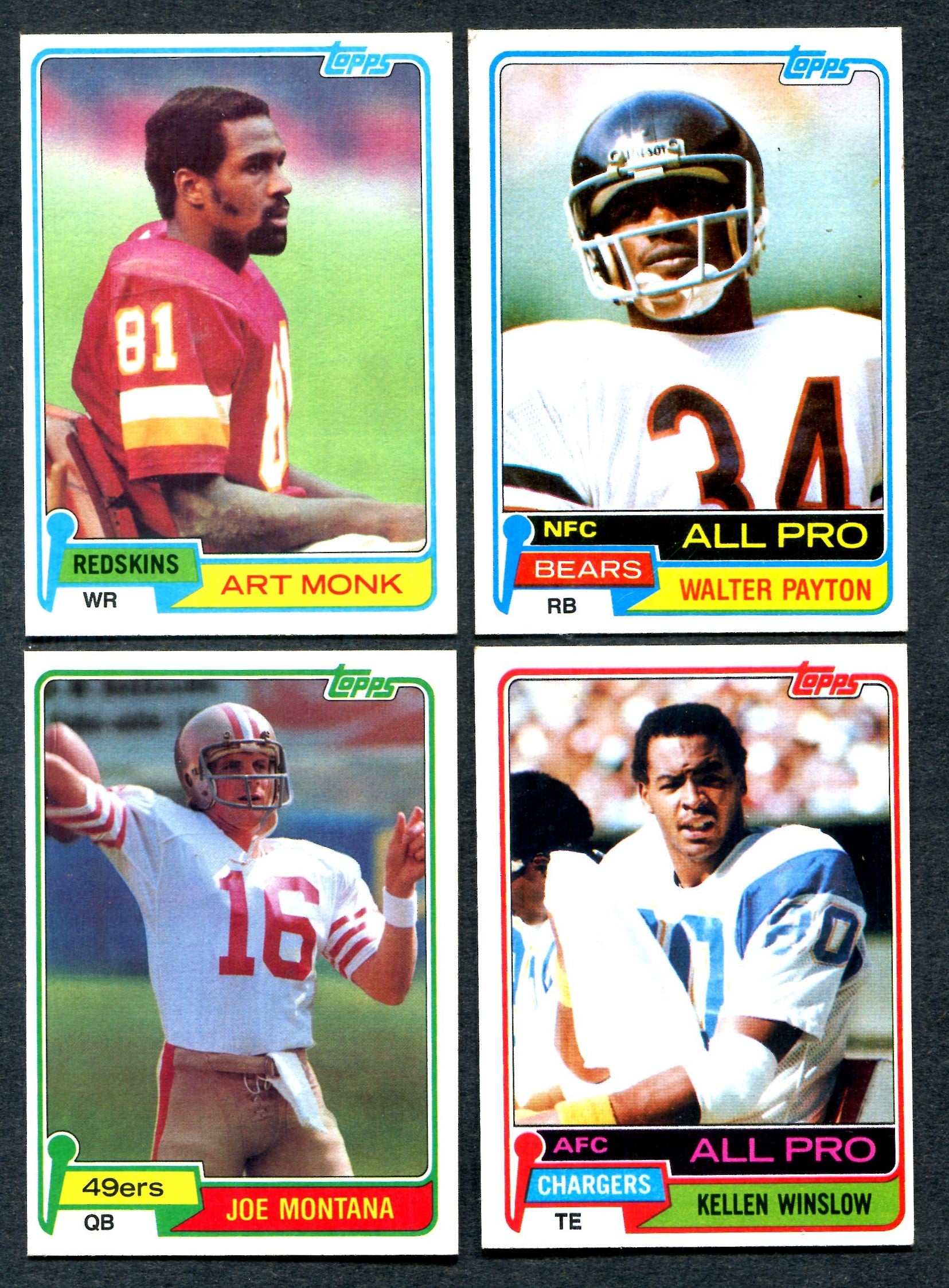 1981 Topps Football Complete Set (528) EX (24-559)