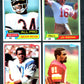 1981 Topps Football Complete Set (528) EX (24-560)