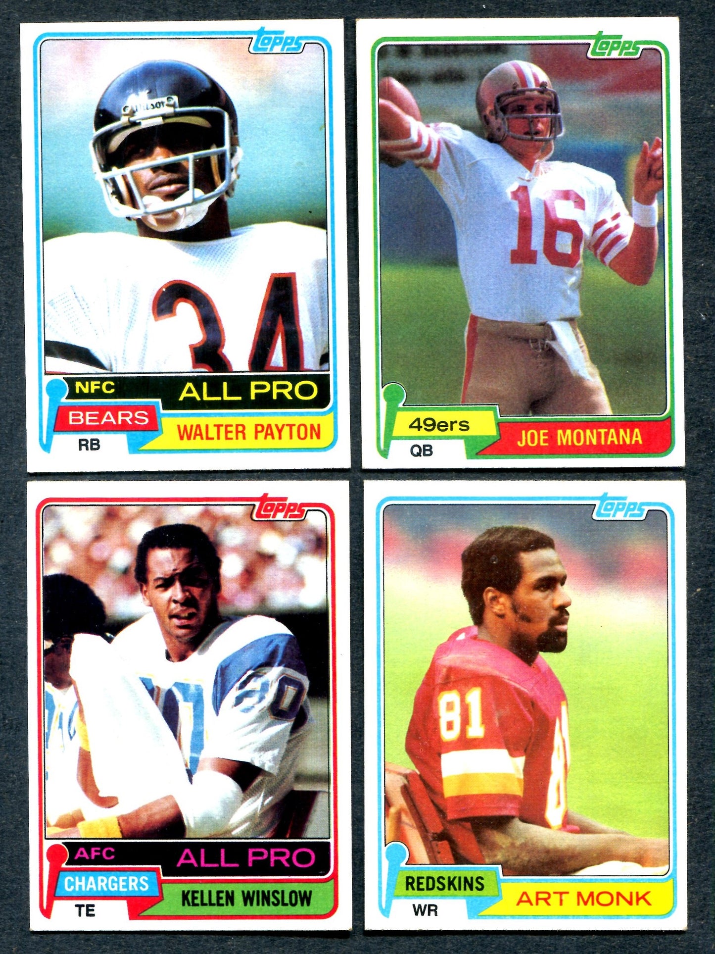 1981 Topps Football Complete Set (528) EX (24-560)