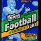 1993 Topps Football Unopened Series 1 Pack (15)