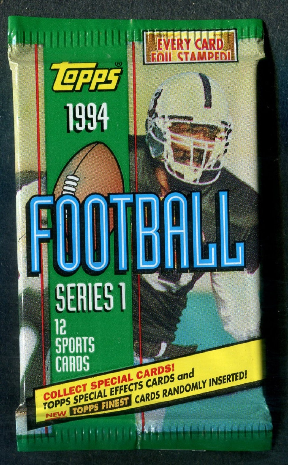 1994 Topps Football Unopened Series 1 Pack (12)