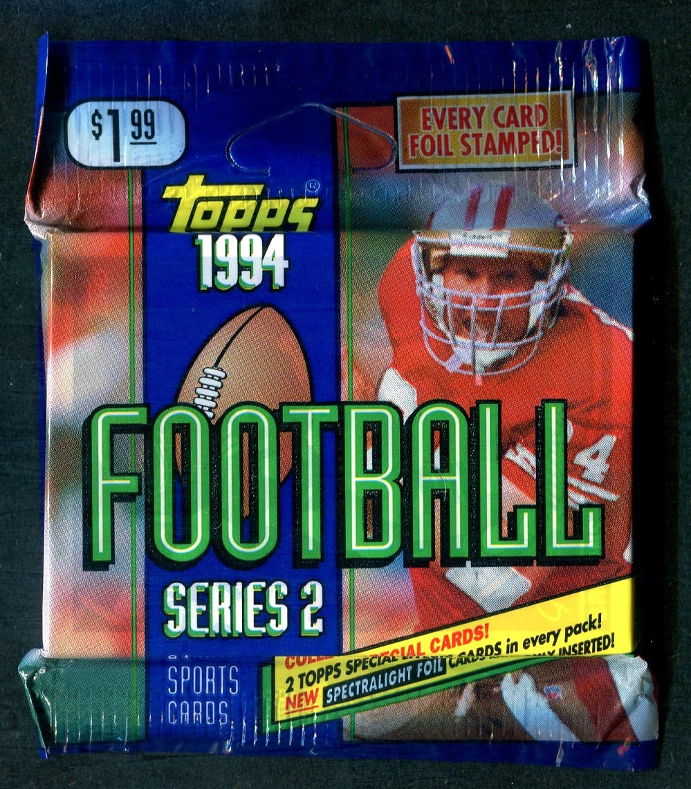 1994 Topps Football Unopened Series 2 Jumbo Pack (24)