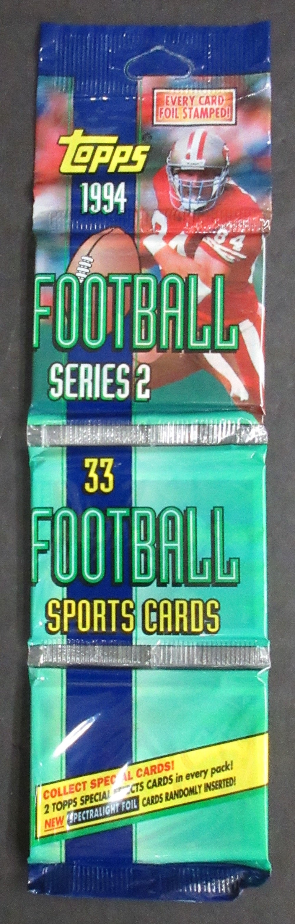 1994 Topps Football Unopened Series 2 Rack Pack (33)