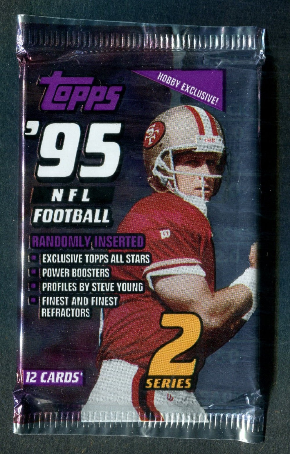 1995 Topps Football Unopened Series 2 Pack (Hobby) (12)