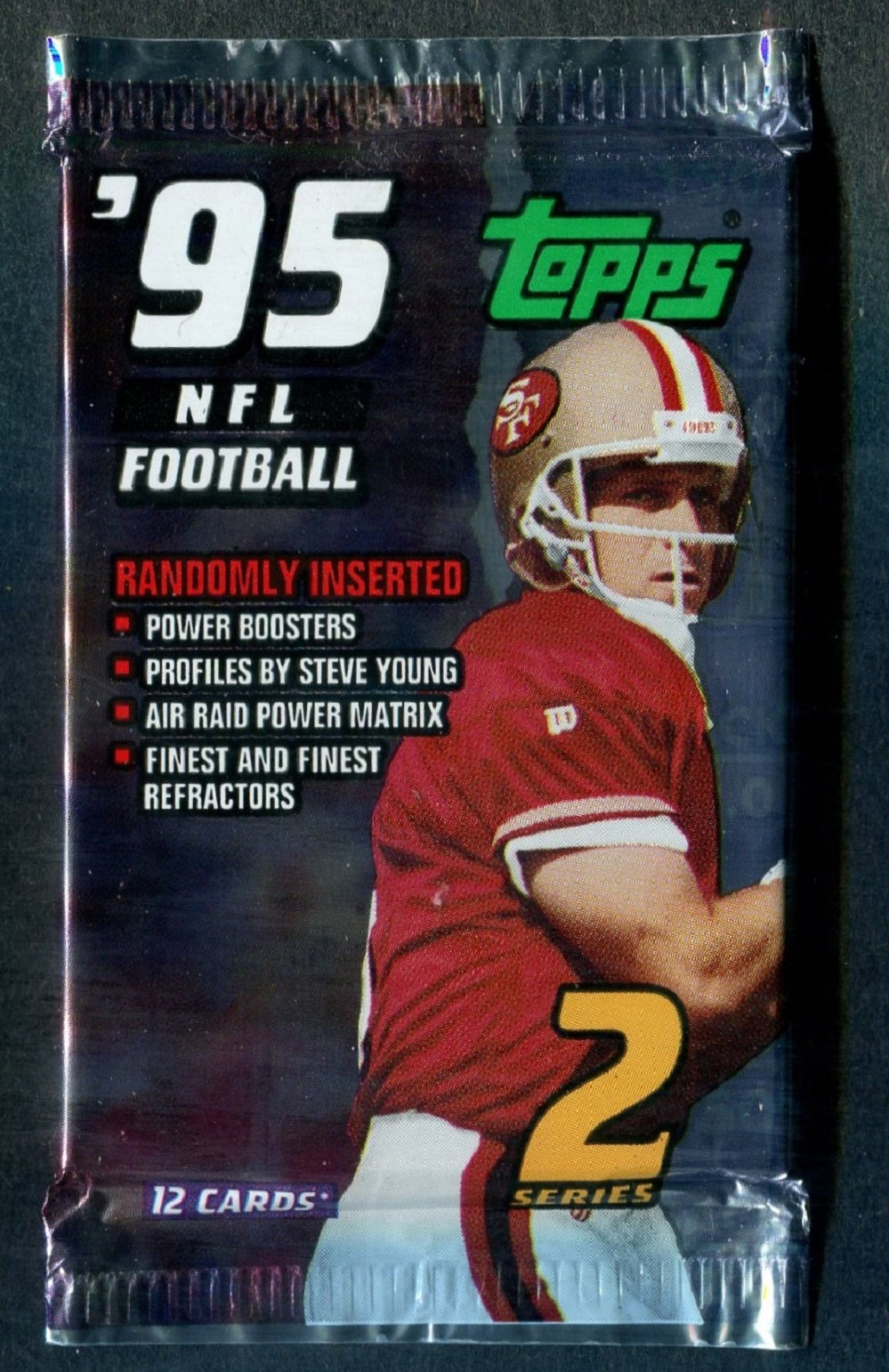 1995 Topps Football Unopened Series 2 Pack (Retail) (12)