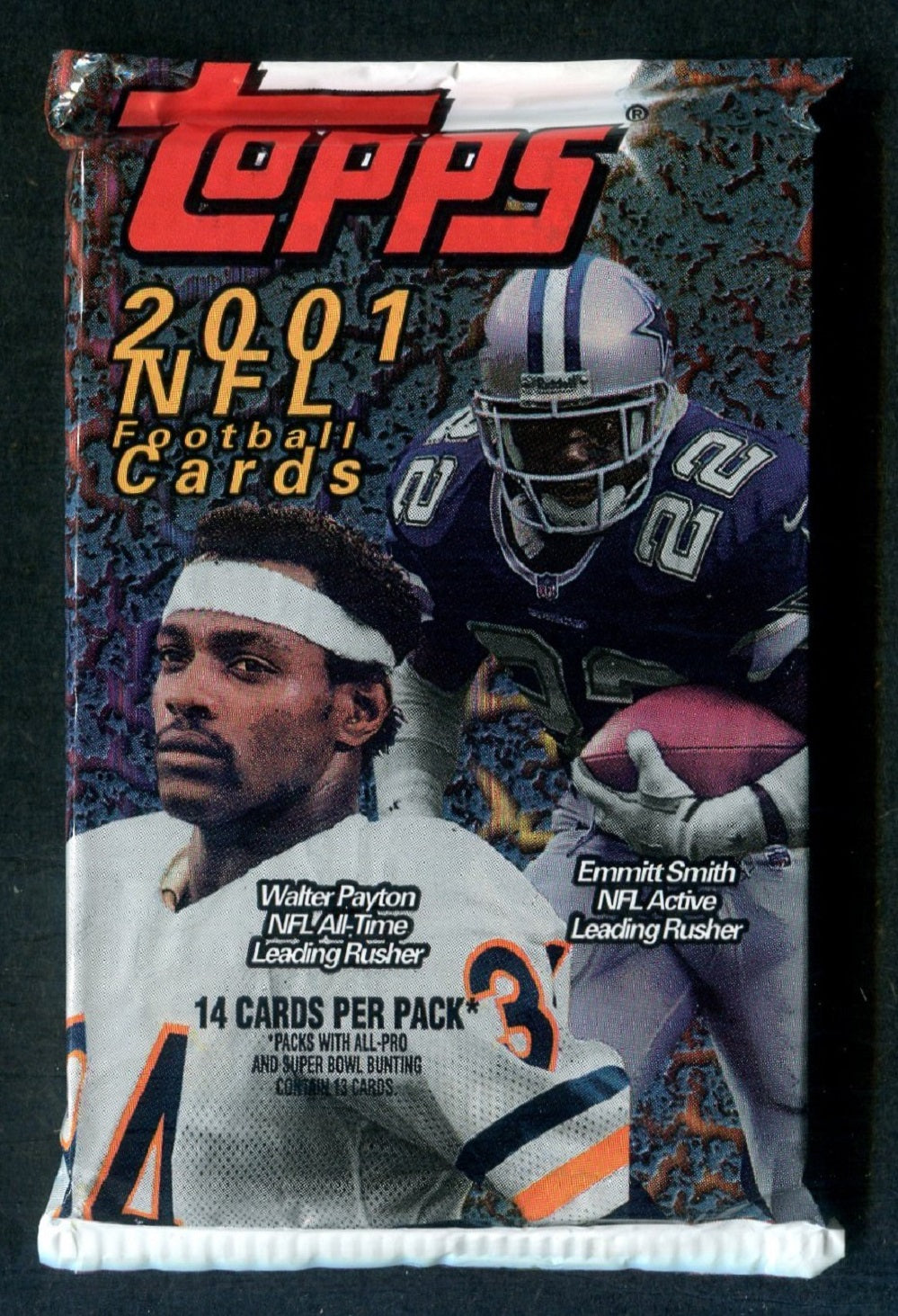 2001 Topps Football Unopened Pack (Retail) (14)