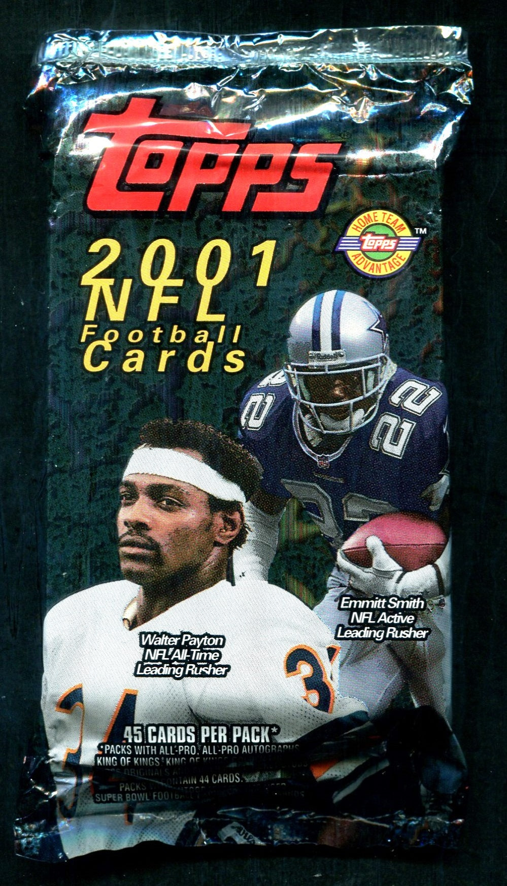 2001 Topps Football Unopened Jumbo Pack (HTA) (45)